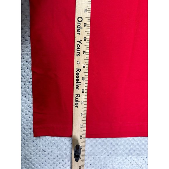 American Apparel Shirt Kids Medium Red Dont Count On it 8 Ball Graphic Tee - Picture 9 of 9